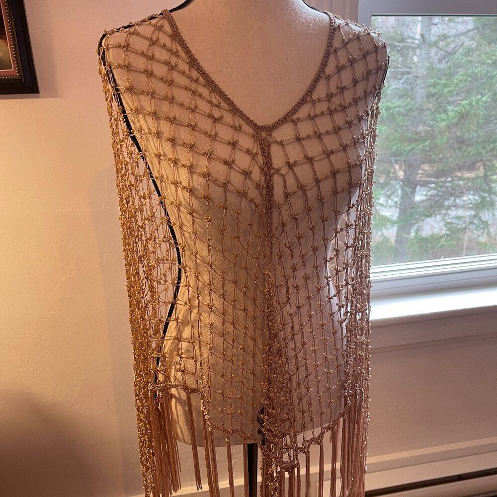 Beaded Shawl - One Size - New